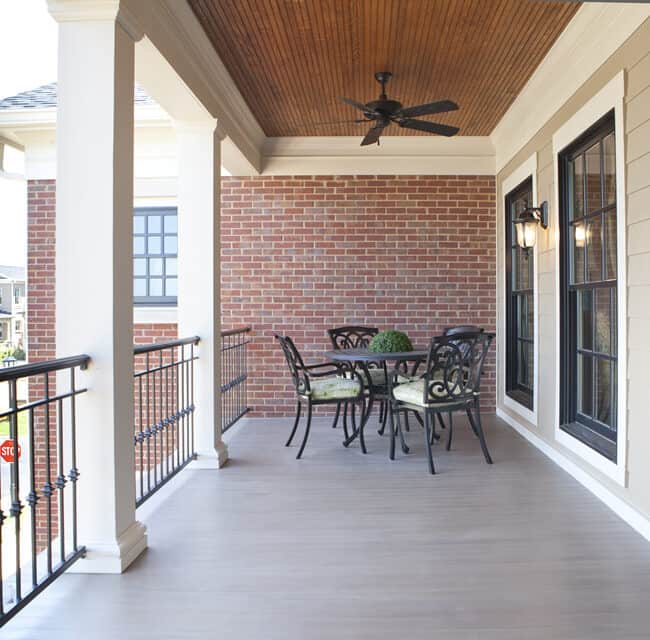 Aeratis Pvc Porch Flooring In Pittsburgh Allegheny Millwork Lumber Aeratis Pvc Porch Flooring In, Outside Porch Flooring