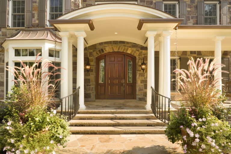 Jeld-Wen Exterior Doors - Mahogany 9ft Segment Top