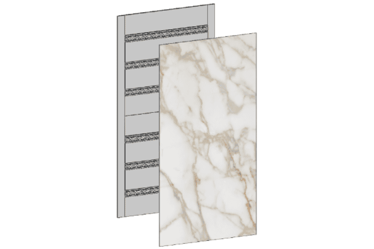 Mont Synthesis V-Series Vertical Porcelain Composite Wall Panels